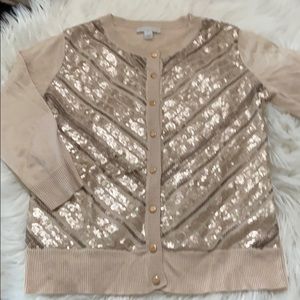 Sequin cardigan